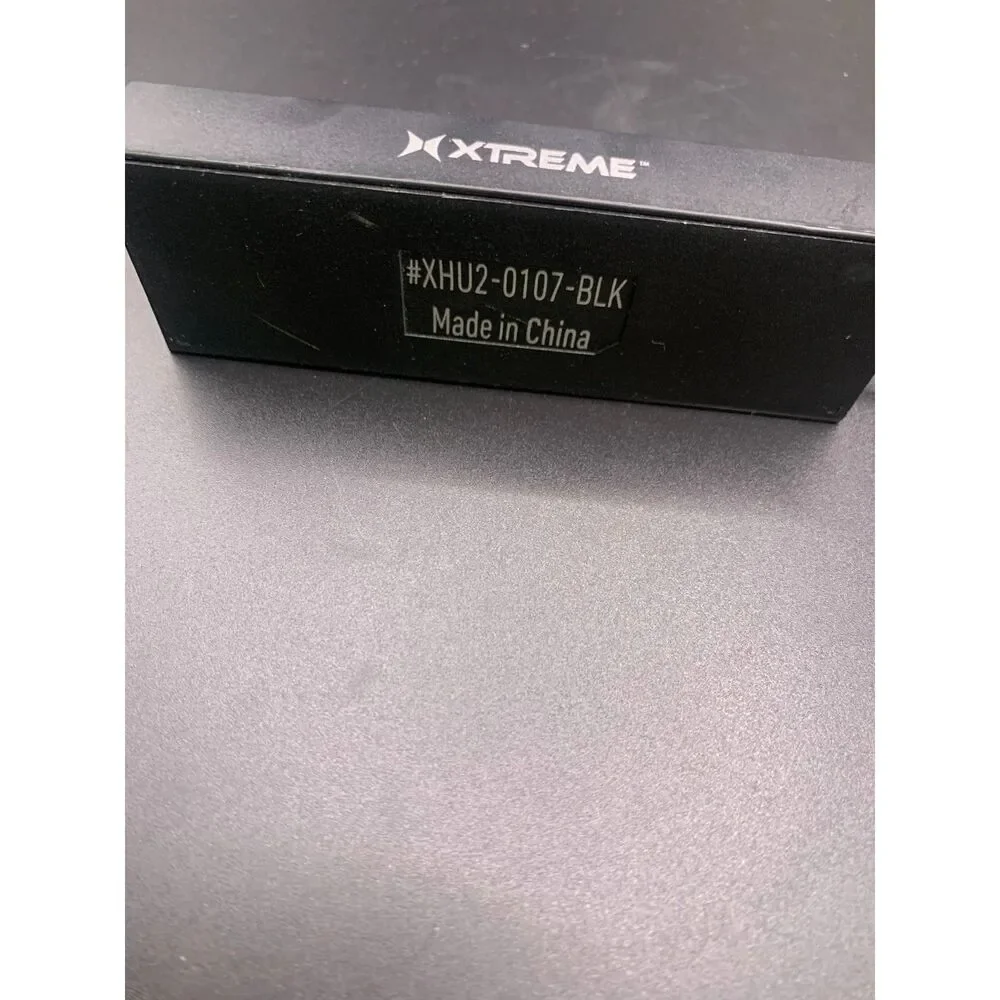 Xtreme tech USB 2.0 Hub 4 port type -C with Power Switches - Black